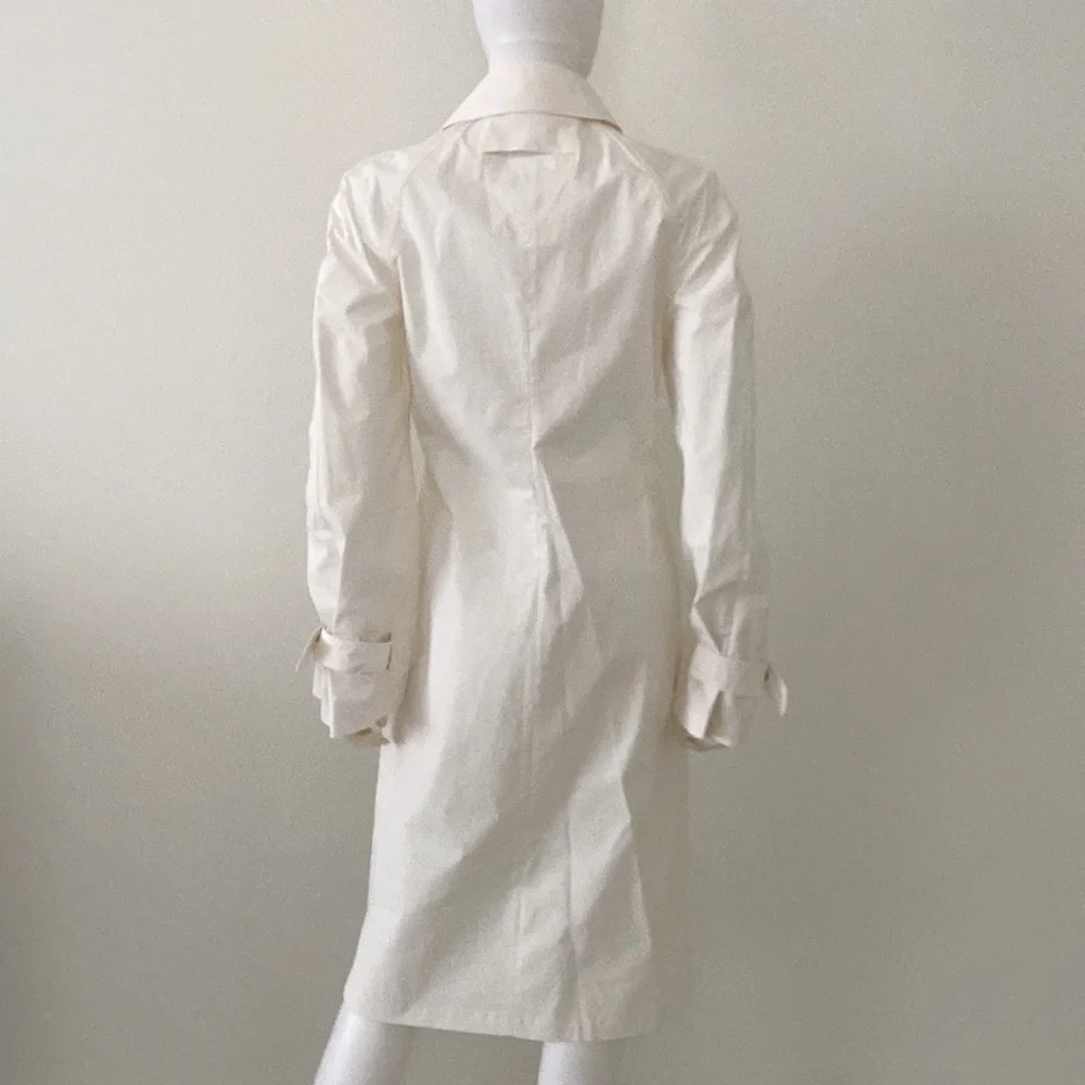 BOTTEGA VENETA MIDI SHIRT WOMEN'S LONG SLEEVE DRESS WHITE NEW - Picture 14 of 15